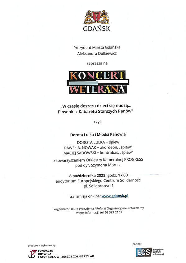 koncert weterana